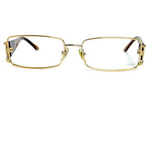 VERSACE MOD 1163-B 1221 52/16/130 Gold Tortoise Flex hinge 19133